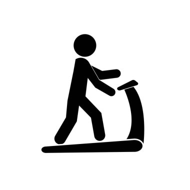 Ok resimli spor antrenmanı koşan adam.