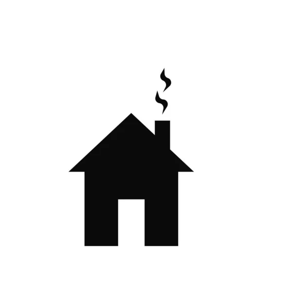 Домашній Іконка Дизайну Ілюстрація Білому Фоні — стокове фото