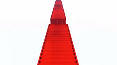 Yük treni konteyner loopable animasyon