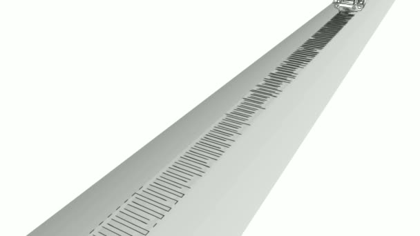 Train à vapeur monochrome croquis animation 