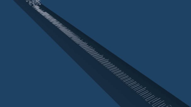 Animation de bande dessinée de train de marchandises vapeur 