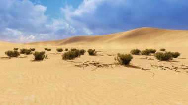 Desert landscape 2 clipart