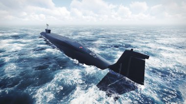 Rus Borei sınıfı denizaltı Kuzey Su 2