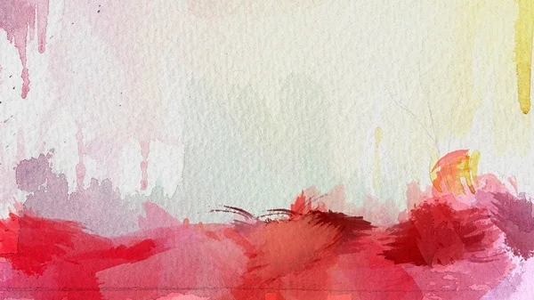 Abstract red watercolor background — Stock Photo, Image