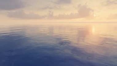 Gün batımı cennet arka plan