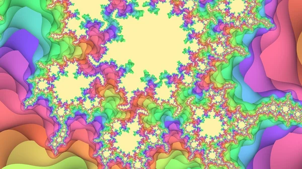 Πολύχρωμο fractal φόντο — Φωτογραφία Αρχείου
