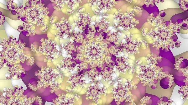 Πολύχρωμο αφηρημένο fractal φόντο — Φωτογραφία Αρχείου