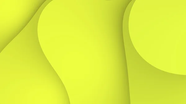 Ondas amarelas simples fundo fractal — Fotografia de Stock