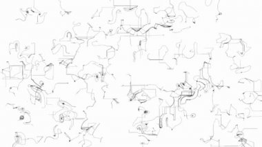 Elle çizilmiş animasyonlu arka plan doodles