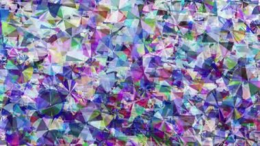 Animasyonlu mor ve mavi aksaklık arka plan