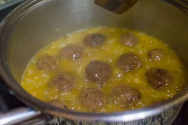 Spanish food being cooked and ready to eat