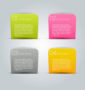 İş, eğitim için Infographics şablon