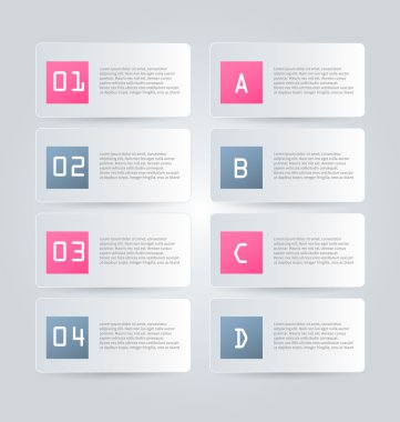 İş, eğitim için Infographics şablon