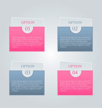 İş, eğitim için Infographics şablon