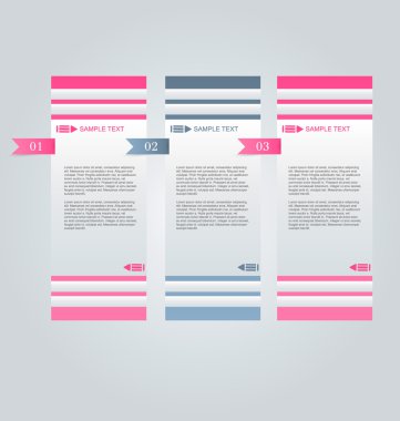 İş, eğitim için Infographics şablon