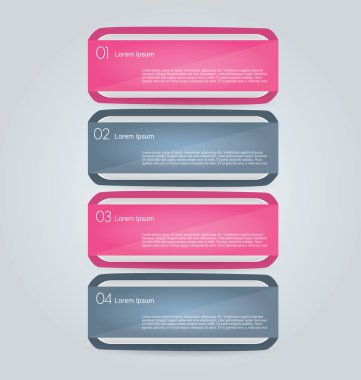 İş, eğitim için Infographics şablon