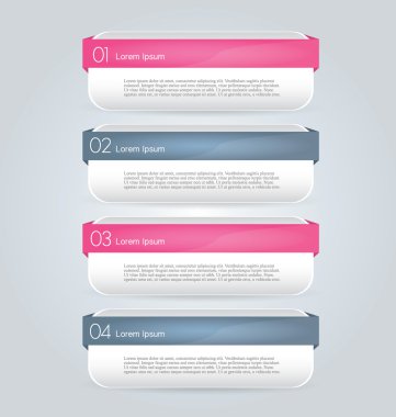 İş, eğitim için Infographics şablon