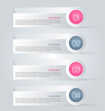 İş, eğitim için Infographics şablon