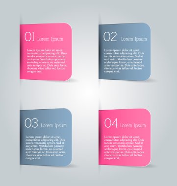 İş, eğitim için Infographics şablon