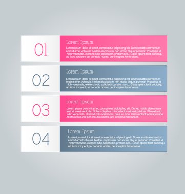 İş, eğitim için Infographics şablon