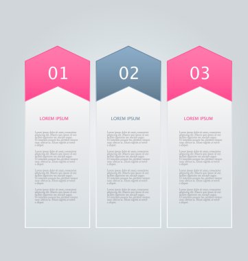 İş, eğitim için Infographics şablon