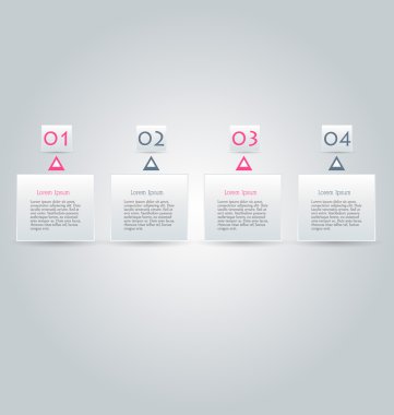 İş, eğitim için Infographics şablon