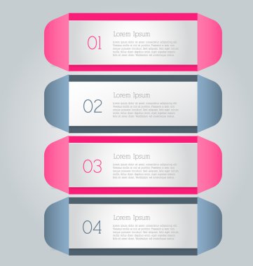 İş, eğitim için Infographics şablon