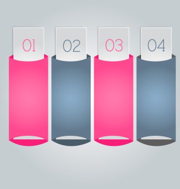 İş, eğitim için Infographics şablon