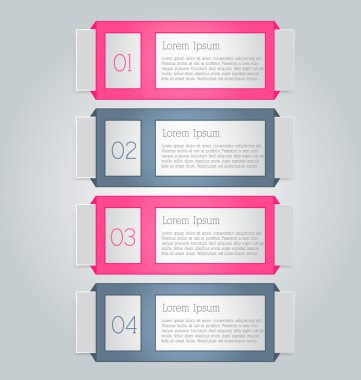 İş, eğitim için Infographics şablon