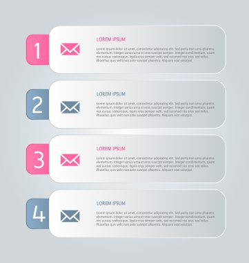 İş, eğitim için Infographics şablon