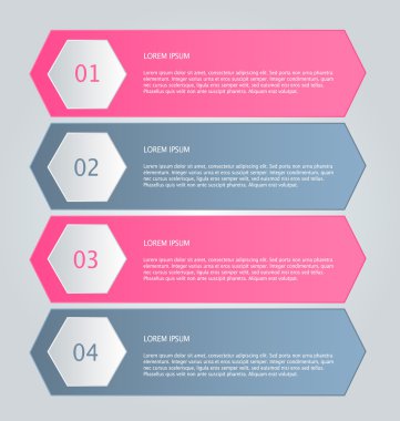 İş, eğitim için Infographics şablon