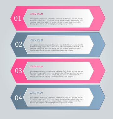 İş, eğitim için Infographics şablon