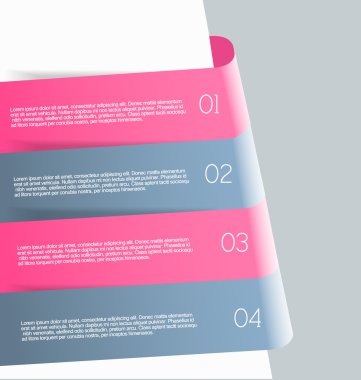 İş, eğitim için Infographics şablon