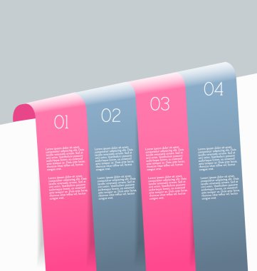 İş, eğitim için Infographics şablon