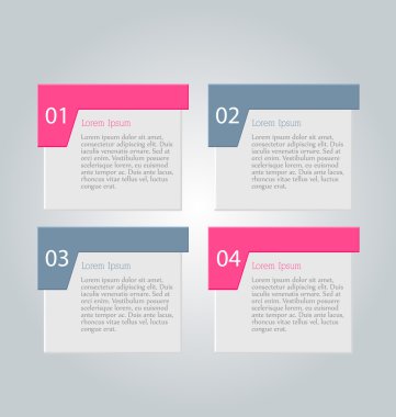 İş, eğitim için Infographics şablon