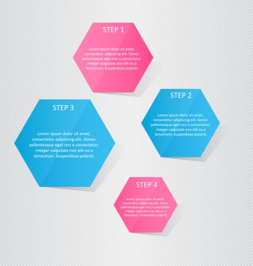 İş, eğitim için Infographics şablon