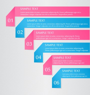 İş, eğitim için Infographics şablon