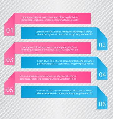 İş, eğitim için Infographics şablon