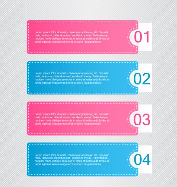 İş, eğitim için Infographics şablon