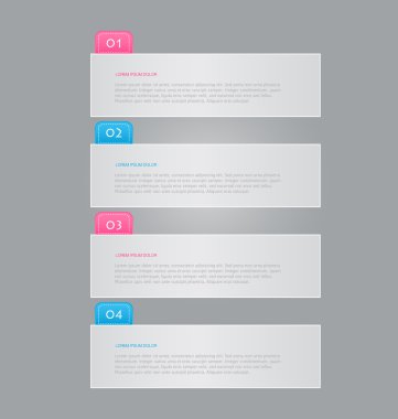 İş, eğitim için Infographics şablon