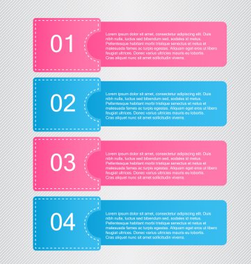 İş, eğitim için Infographics şablon