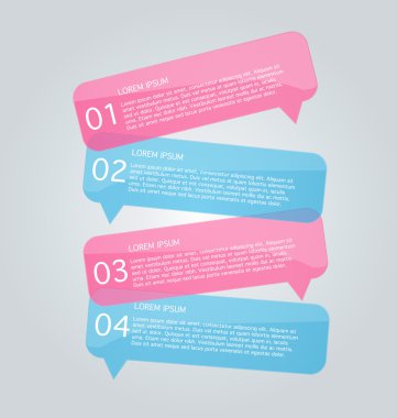 İş, eğitim için Infographics şablon