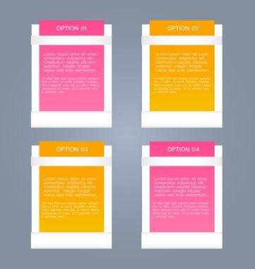 İş, eğitim için Infographics şablon