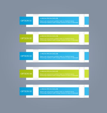 İş, eğitim için Infographics şablon