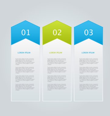 İş, eğitim için Infographics şablon