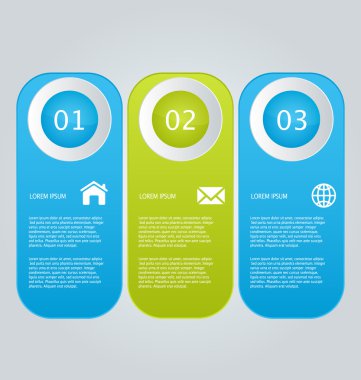 İş, eğitim için Infographics şablon