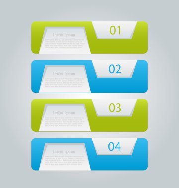 İş, eğitim için Infographics şablon