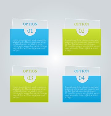 İş, eğitim için Infographics şablon