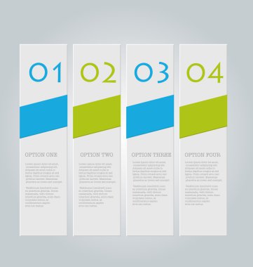 İş, eğitim için Infographics şablon