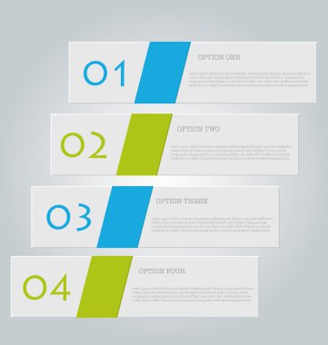 İş, eğitim için Infographics şablon